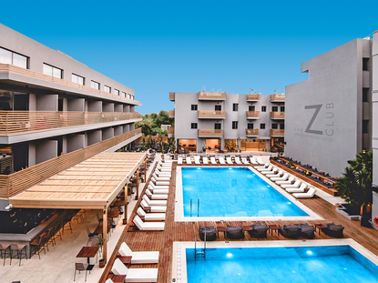 Luxe resort met zwembad